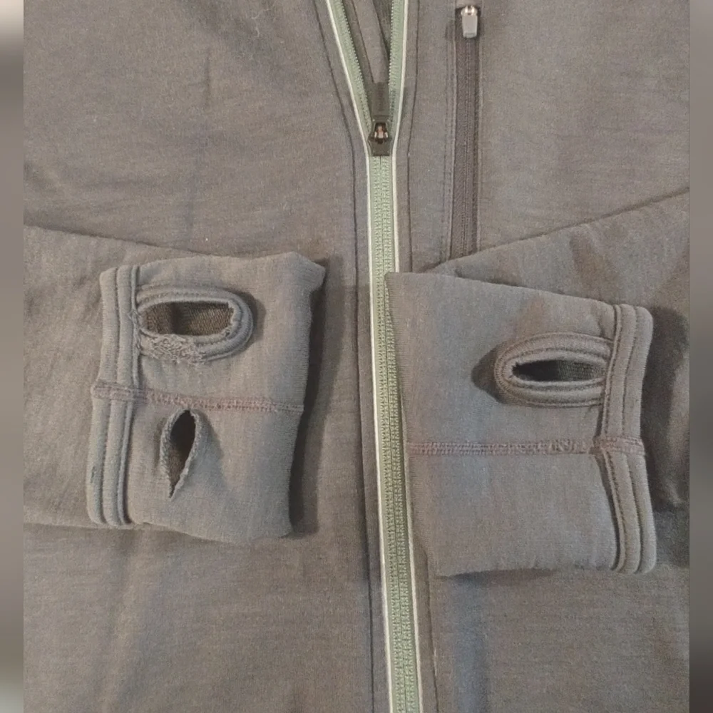 Ice Breaker Merino GT Womens Full Zip Grey Jacket S - Picture 7 of 13